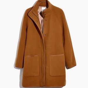 Madewell Estate Cocoon Coat Camel S